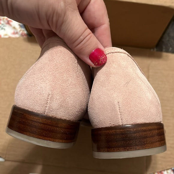 Vionic Gem Bedazzled Blush Pink Loafers - Picture 11 of 12